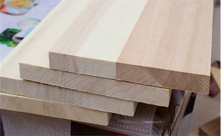 Kotak Kayu Poplar yang Indah