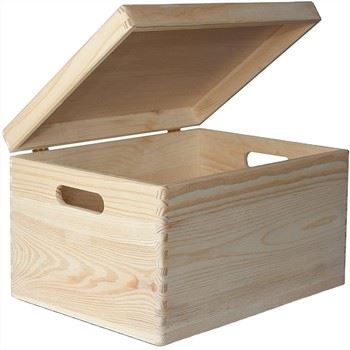 Kotak Penyimpanan Kayu Kotak Bambu
